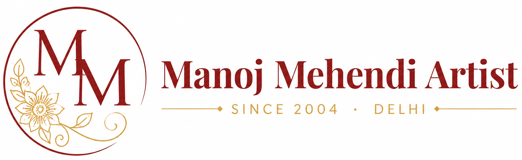 Manoj Mehendi Artist Logo